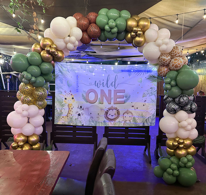 20ft Organic Balloon Arch