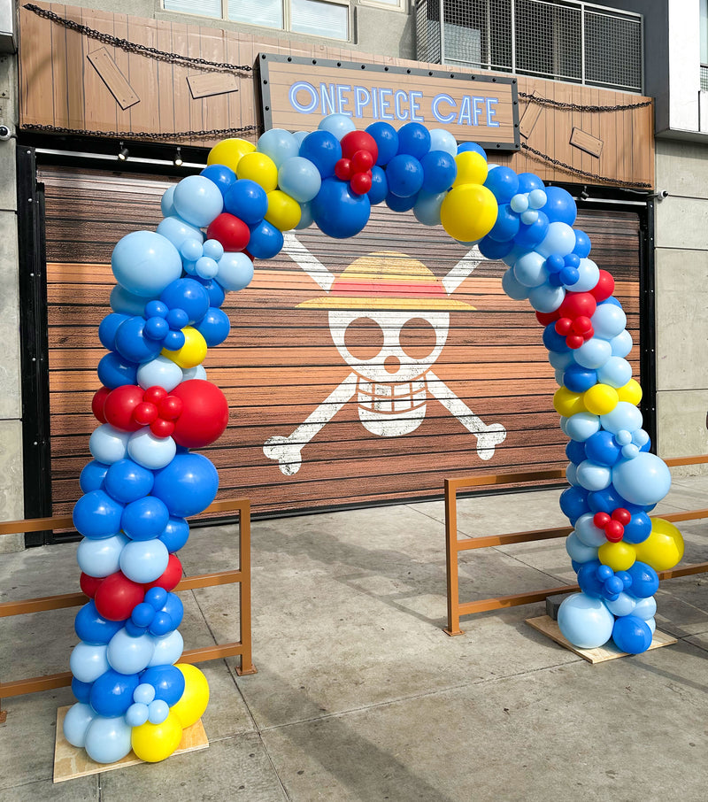 20ft Organic Balloon Arch