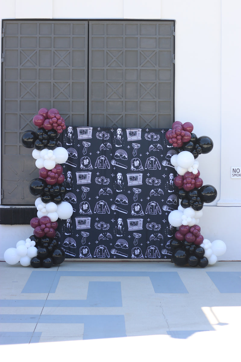 Organic Balloon Garland (Half Arch)