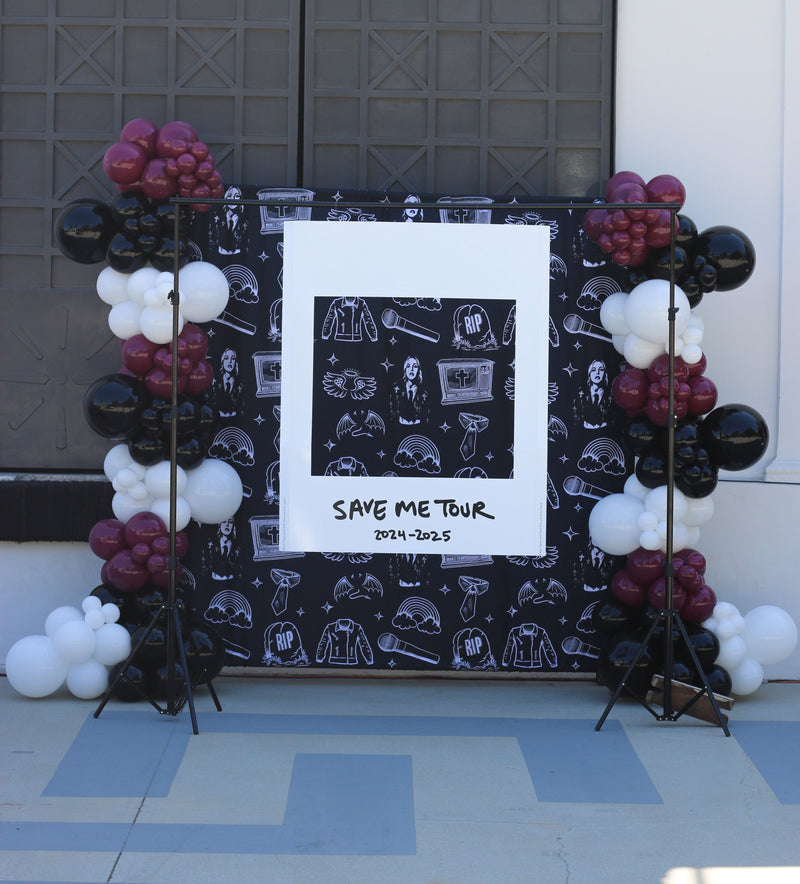 Organic Balloon Garland (Half Arch)