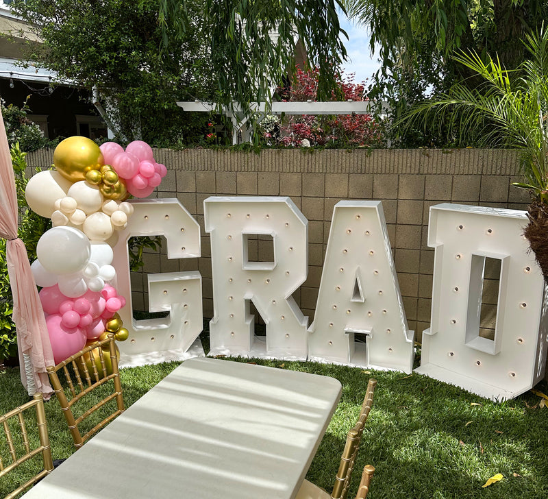 Marquee Numbers & Letters Rental