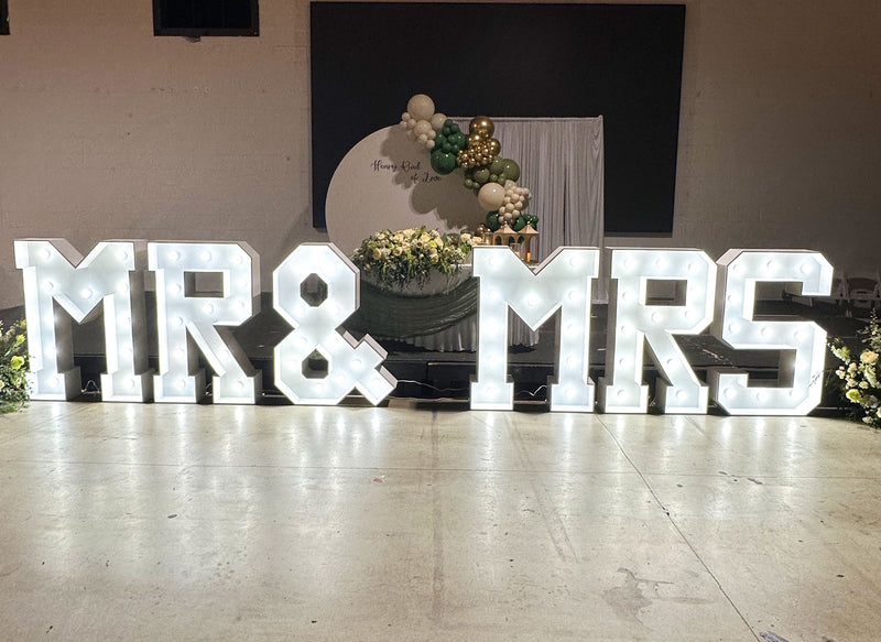 Marquee Numbers & Letters Rental