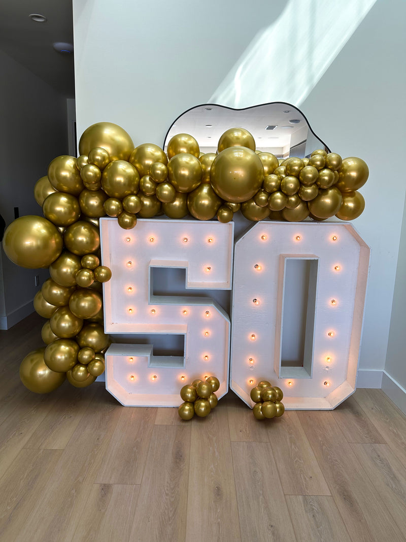 Marquee Numbers & Letters Rental