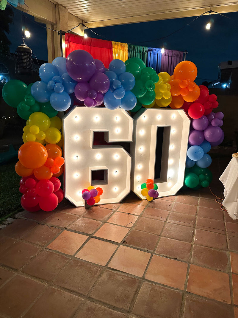 Marquee Numbers & Letters Rental