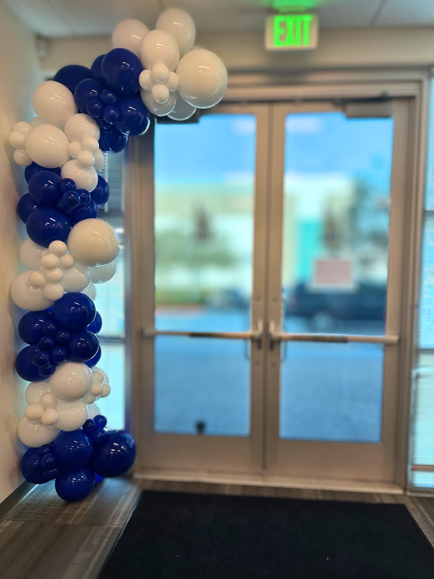 Organic Balloon Garland (Half Arch)