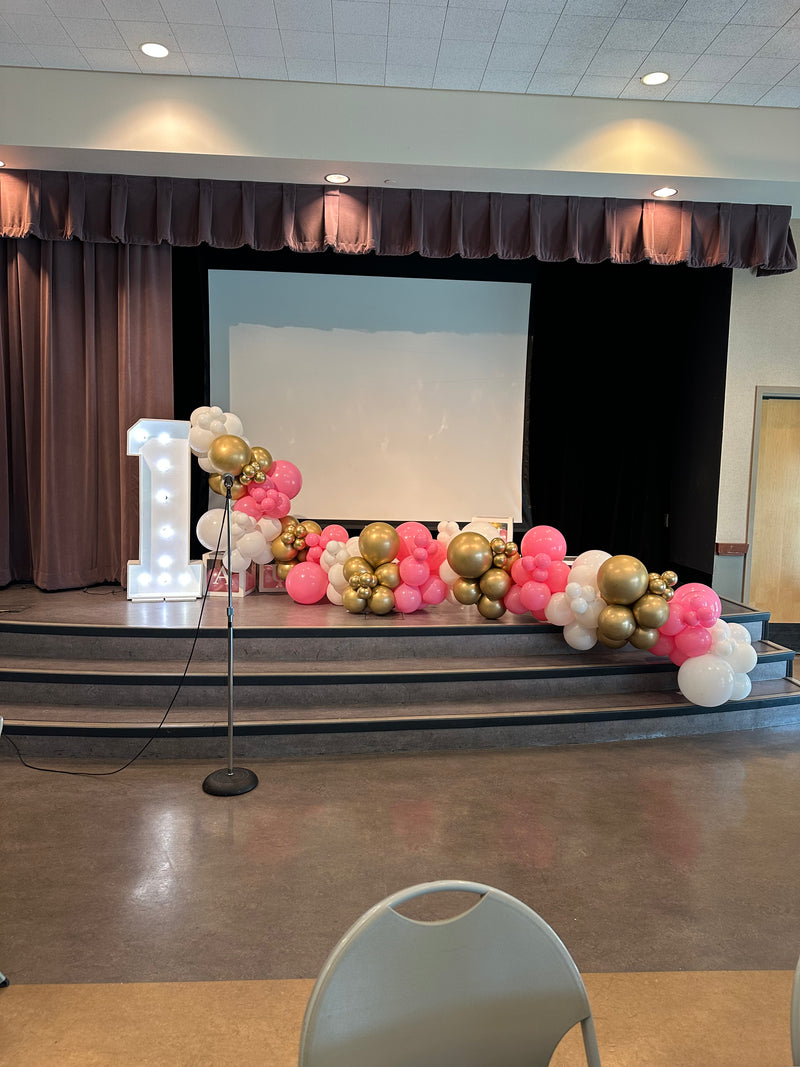 Organic Balloon Garland