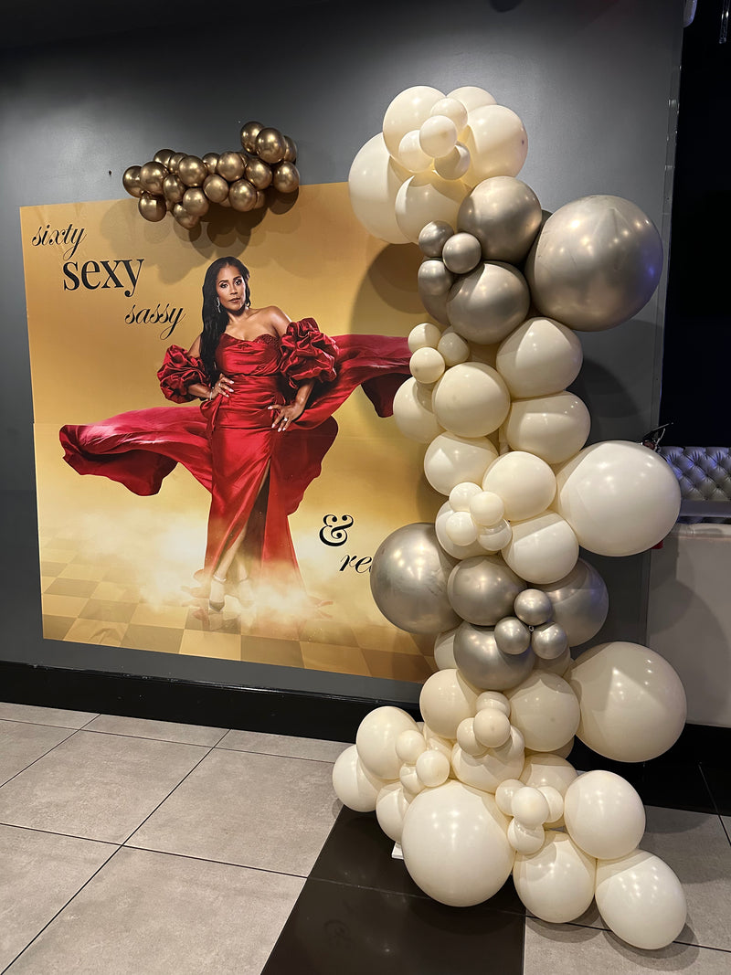 Organic Balloon Garland