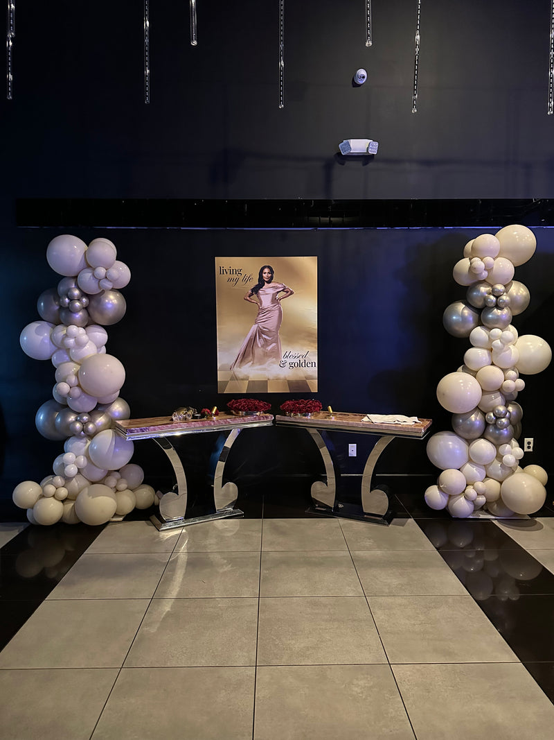 Organic Balloon Garland