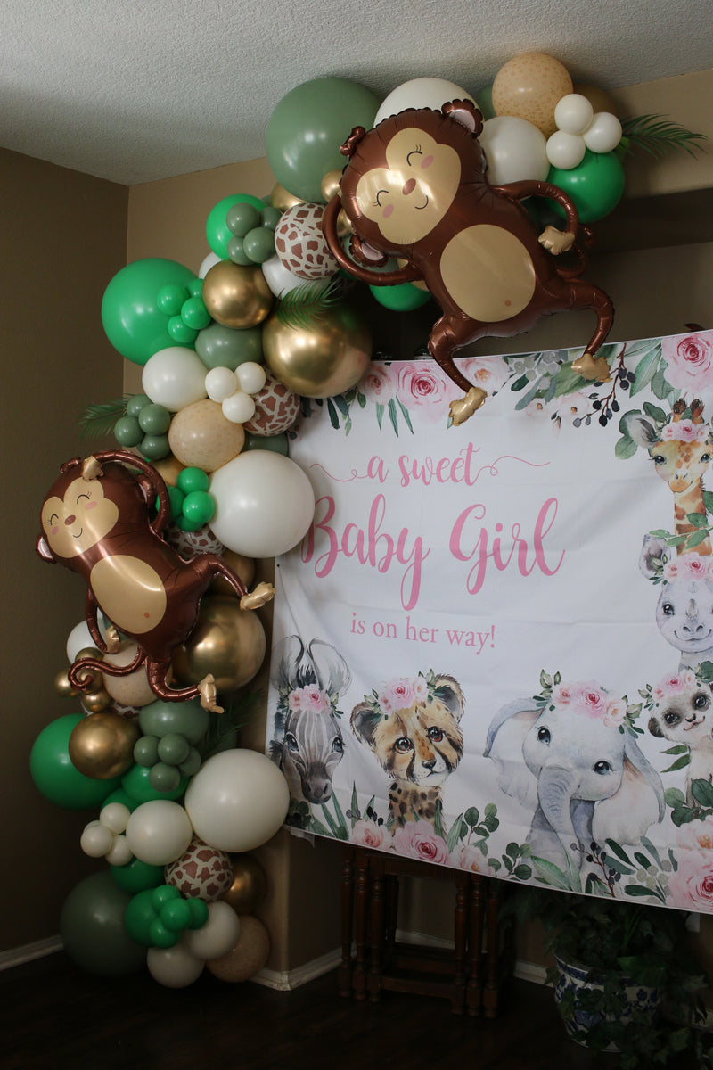 Organic Balloon Garland