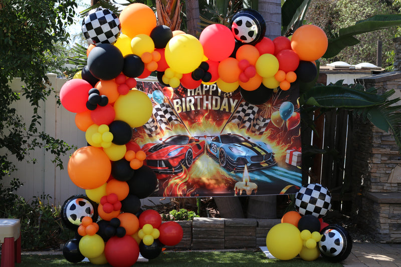 Organic Balloon Garland