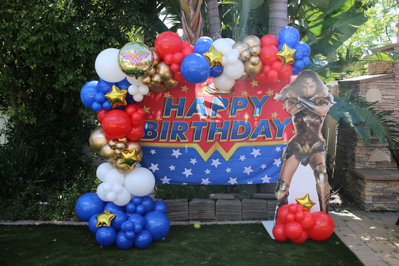 Organic Balloon Garland